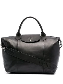 Longchamp sac cabas Le Pliage Cuir médium