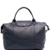 Longchamp sac cabas Le Pliage Cuir médium