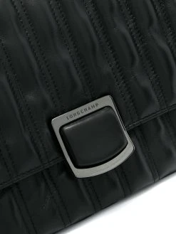 Longchamp En promotion Sac à bandoulière Brioche en cuir sacs à bandoulière & besaces femme 10 Longchamp sac à bandoulière Brioche en cuir