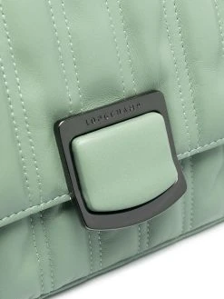 Longchamp sac porté épaule Brioche matelassé