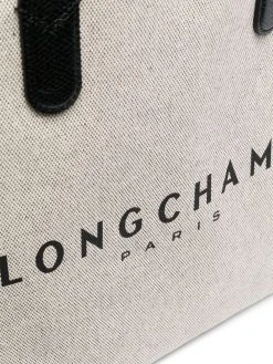 Longchamp sac à logo imprimé