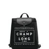 Longchamp sac à dos Le Pliage Collection à patch EU