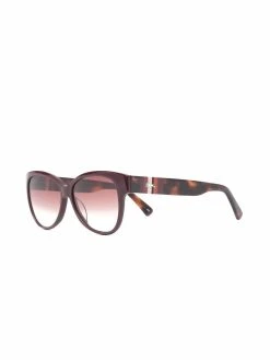Longchamp lunettes de soleil LO635 à monture ovale