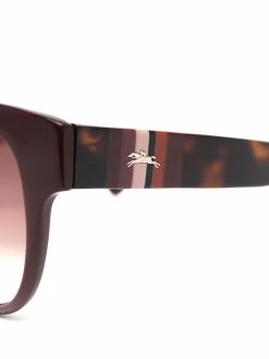 Longchamp lunettes de soleil LO635 à monture ovale