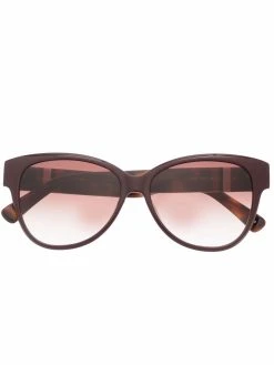 Longchamp lunettes de soleil LO635 à monture ovale