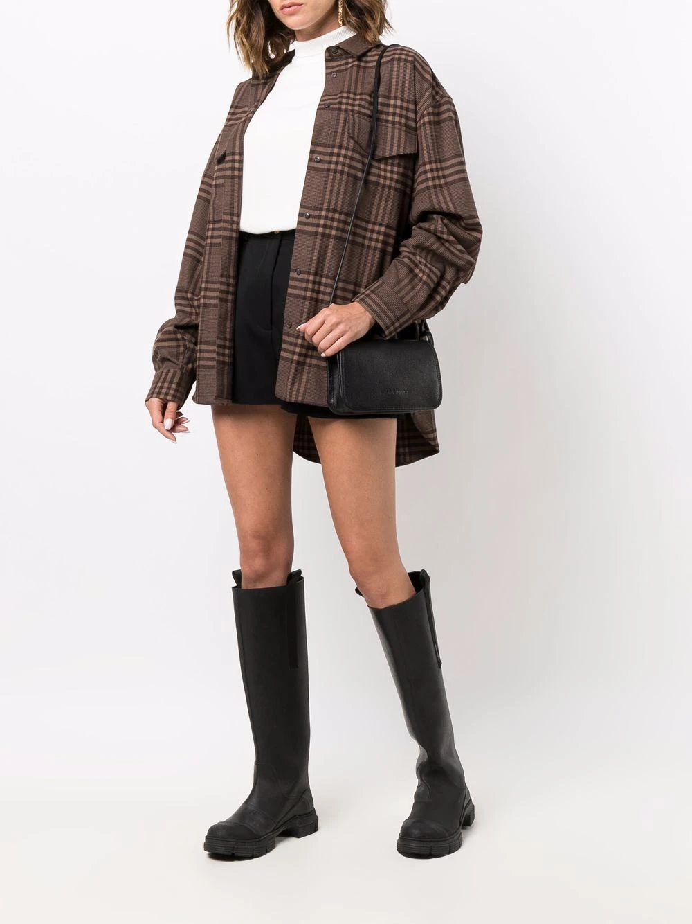 Longchamp Portefeuille Le Foulonné à bride Prix De Lancement sacs à bandoulière & besaces femme 4 Longchamp portefeuille Le Foulonné à bride