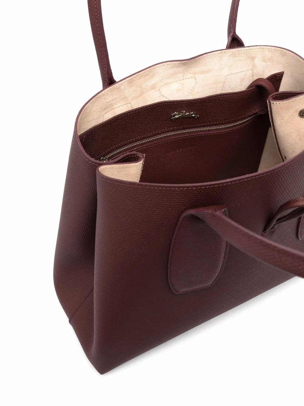 Longchamp Prix Favorable Sac porté épaule Roseau en cuir grainé sacs porté épaule femme 7 Longchamp sac porté épaule Roseau en cuir grainé