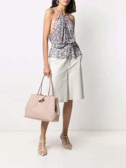 Longchamp sac à main Roseau en cuir