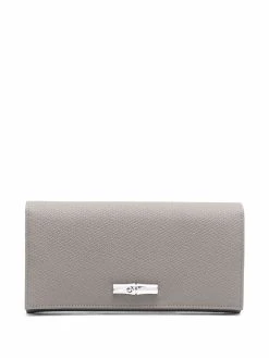 Longchamp porte-monnaie Roseau en cuir