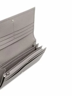 Longchamp porte-monnaie Roseau en cuir