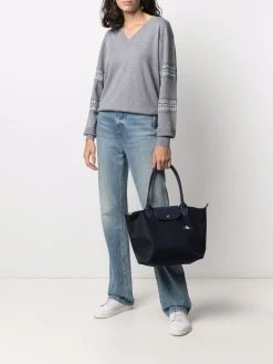 Longchamp sac porté épaule Le Pliage Très Paris