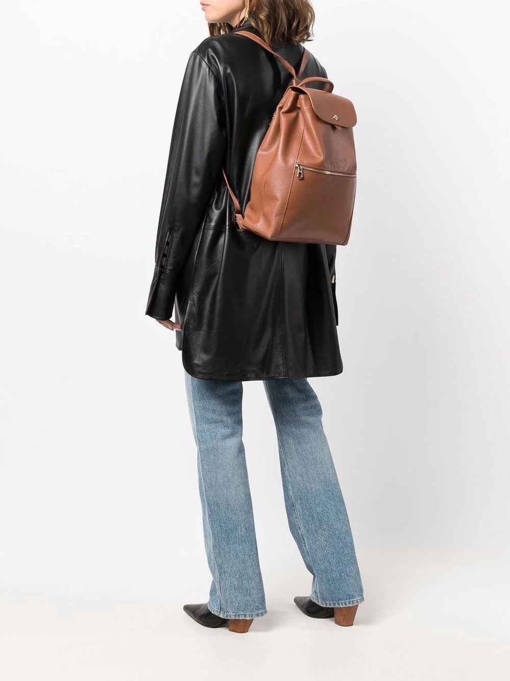 Longchamp Haute Qualité Sac à dos Le Foulonné sacs à dos femme 4 Longchamp sac à dos Le Foulonné