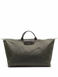 Longchamp grand sac cabas Le Pliage Green Travel