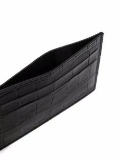 Longchamp porte-cartes Le Pliage Cuir Croco