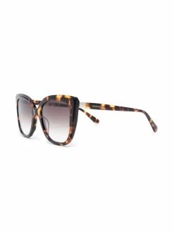 Longchamp lunettes de soleil oversize à monture papillon