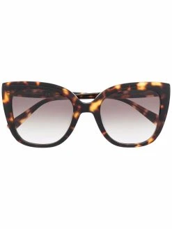 Longchamp lunettes de soleil oversize à monture papillon