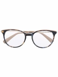 Longchamp lunettes de vue à effet écaille de tortue