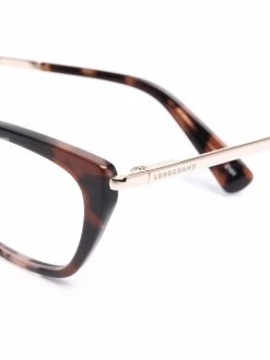 Longchamp lunettes de vue à monture papillon