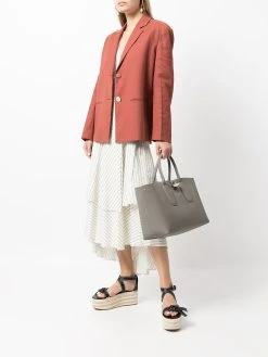 Longchamp sac à main Roseau en cuir