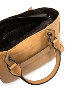 Longchamp sac cabas 3D en cuir