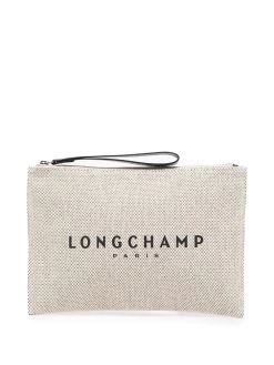 Longchamp pochette Roseau en cuir