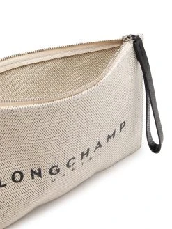 Longchamp pochette Roseau en cuir