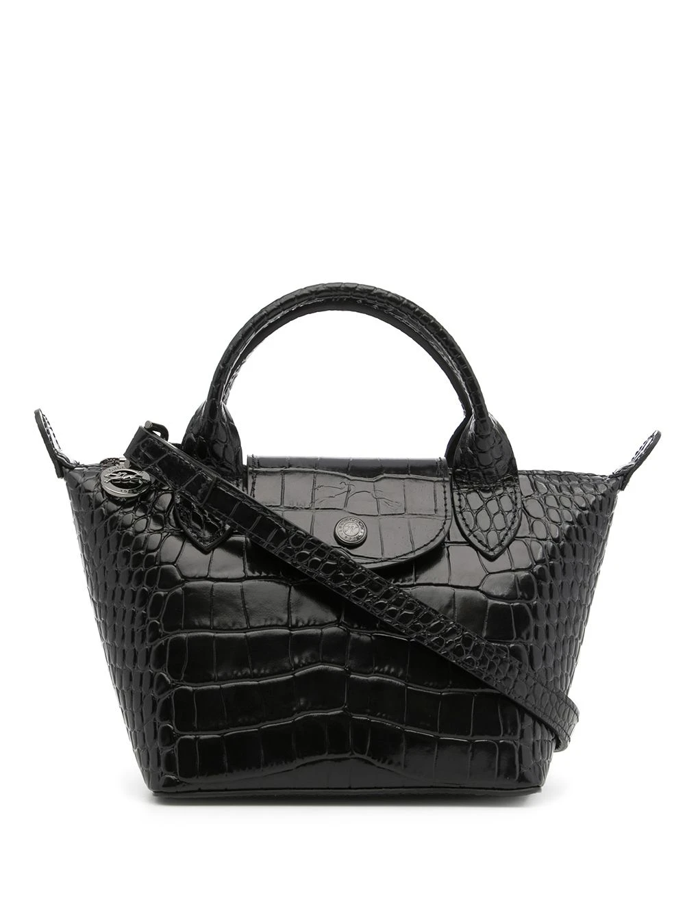 Longchamp Petit sac à main Le Pliage Cuir Qualité Garantie sacs cabas femme 3 Longchamp petit sac à main Le Pliage Cuir