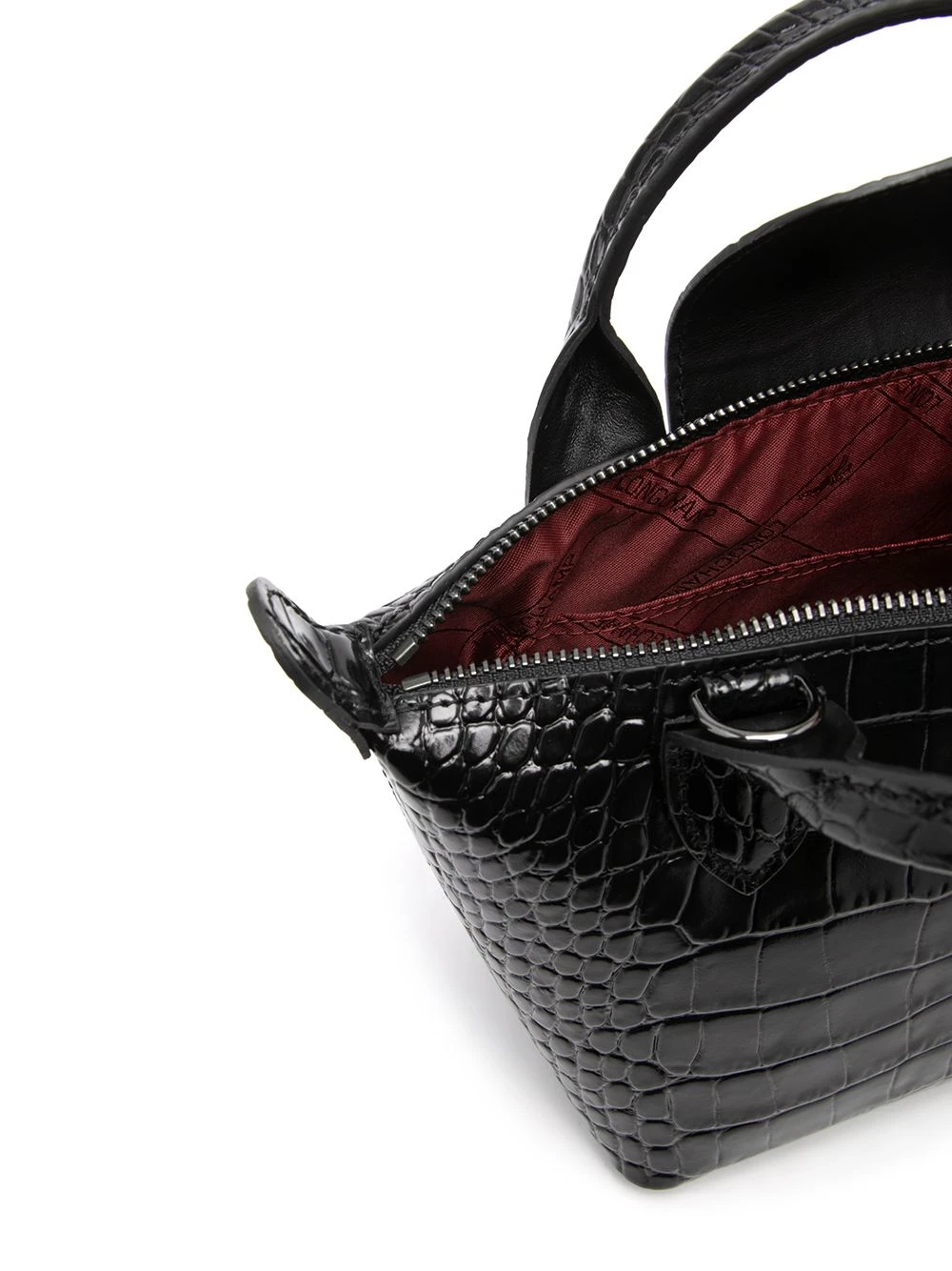 Longchamp Petit sac à main Le Pliage Cuir Qualité Garantie sacs cabas femme 7 Longchamp petit sac à main Le Pliage Cuir