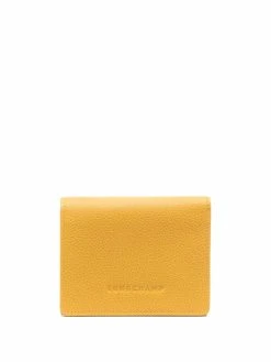 Longchamp porte-monnaie Le Foulonné en cuir grainé