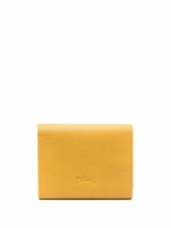 Longchamp porte-monnaie Le Foulonné en cuir grainé