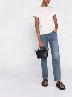 Longchamp mini sac à main Le Pliage LGP à logo embossé