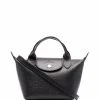 Authentique 100% Longchamp Mini sac à main Le Pliage LGP à logo embossé sacs cabas femme 2 Longchamp mini sac à main Le Pliage LGP à logo embossé
