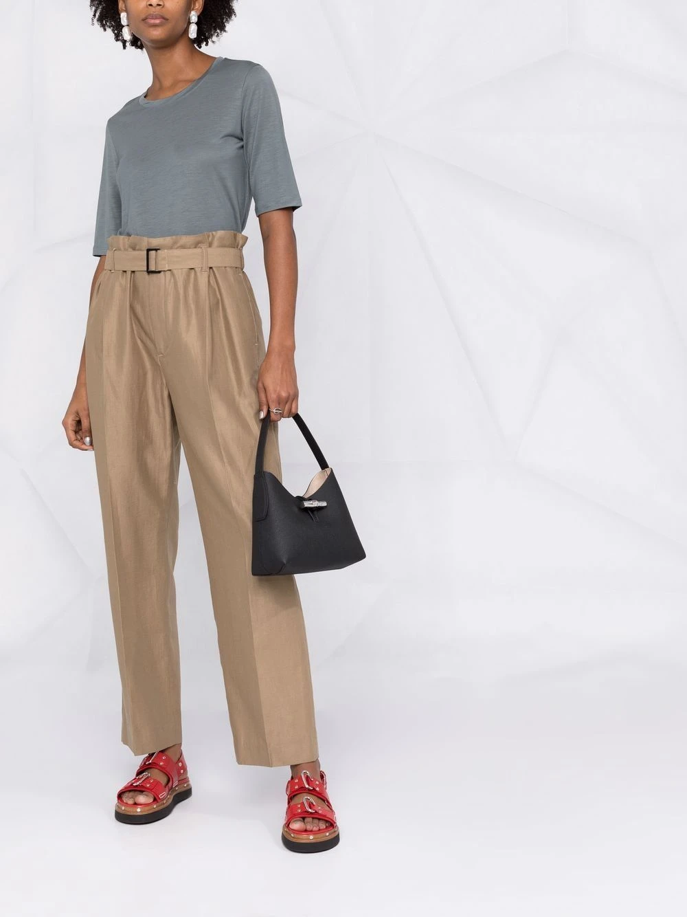 Bonne Qualité Longchamp Petit sac porté épaule Roseau sacs porté épaule femme 4 Longchamp petit sac porté épaule Roseau