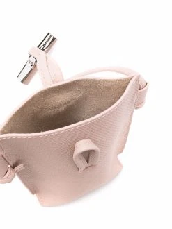 Longchamp étui pour smartphone Roseau en cuir