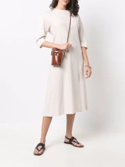 Longchamp sac à bandoulière à effet peau de crocodile