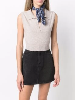 Longchamp Un Tarif Préférentiel Foulard en soie à motif cachemire Écharpes femme 8 Longchamp foulard en soie à motif cachemire