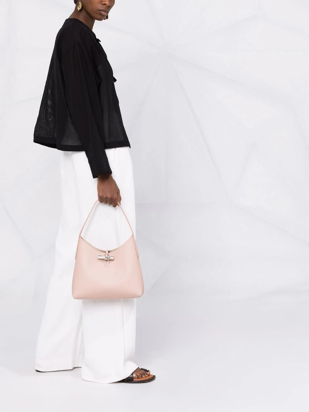 Longchamp Sac porté épaule Roseau en cuir Prix Bradés sacs porté épaule femme 4 Longchamp sac porté épaule Roseau en cuir